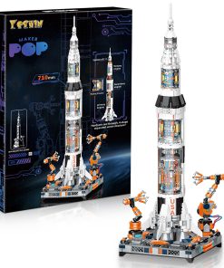 YESHIN Space Rocket Building Blocks Kits, Kits de