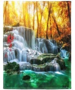 Manta de Agua SXCHEN 60" x 80" Mantas de Felpa para Sofá