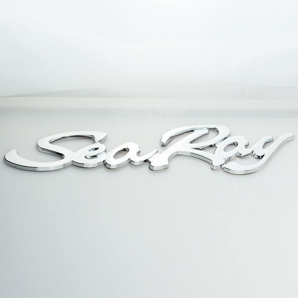 Juego de 4 Emblemas Adhesivos para Barco Sea Ray con Logo - Imagen 3