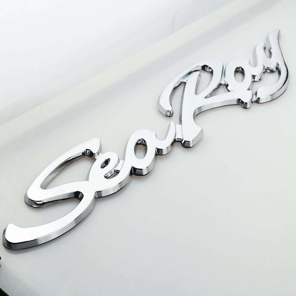 Juego de 4 Emblemas Adhesivos para Barco Sea Ray con Logo - Imagen 5