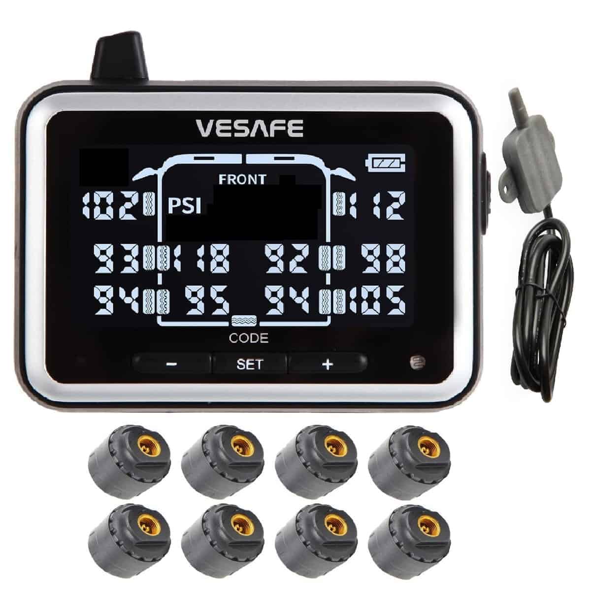 VESAFE TPMS, Sistema de Monitoreo de Presión de Neumáticos