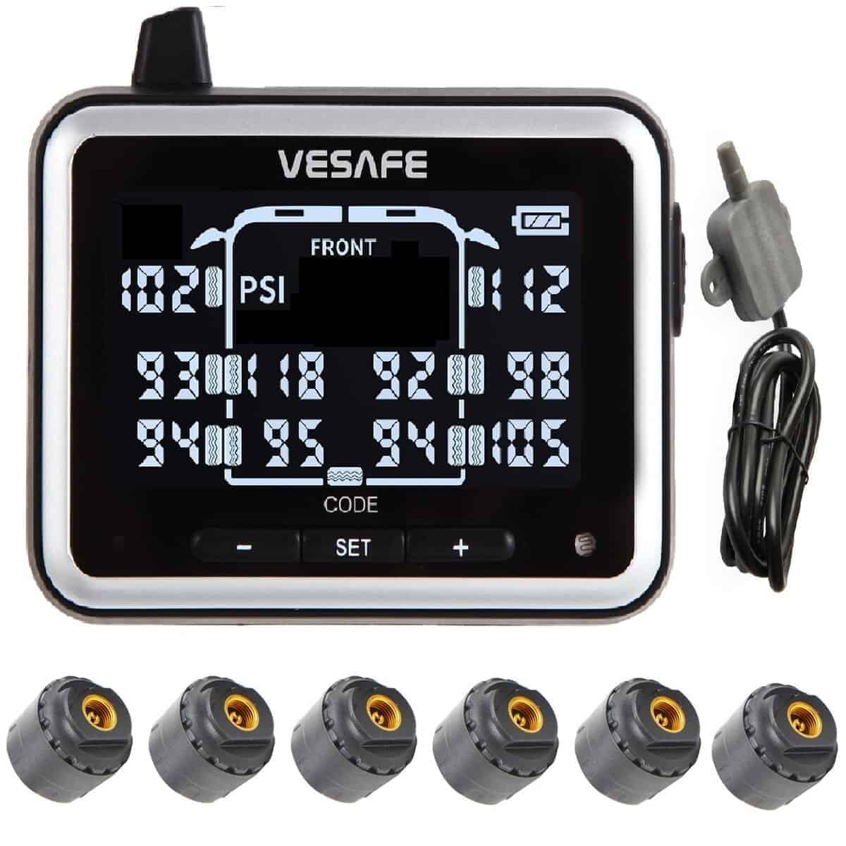 VESAFE TPMS, Sistema de Monitoreo de Presión de Neumáticos