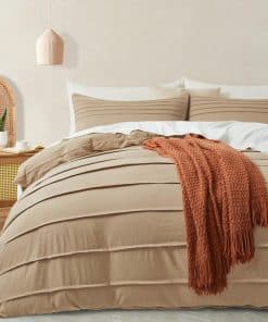 Funda de Edredón Oli Anderson Tamaño Queen en Khaki - Juego