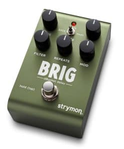 Pedal de Delay para Guitarra Strymon Brig dBucket BBD con 3