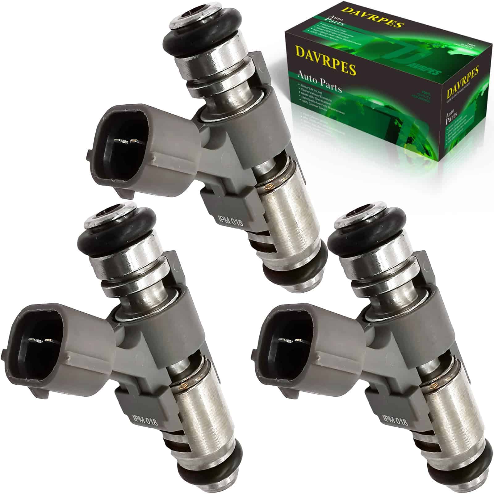 DAVRPES 3PCS 49056-0038 Inyectores de Combustible Boquilla