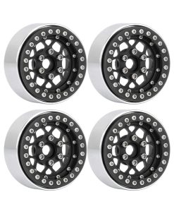 Rueda de Llanta de Repuesto 4PCS CNC de Aluminio 1.9"