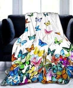 Manta de Mariposa Hermosa Manta de Tiro de Mariposa Ultra