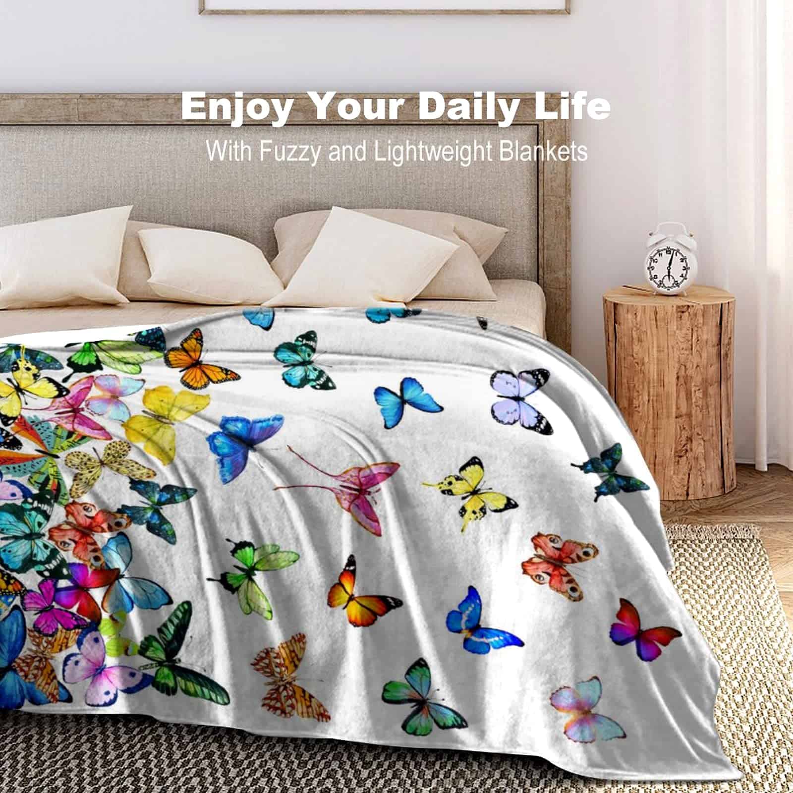 Manta de Mariposa Hermosa Manta de Tiro de Mariposa Ultra - Imagen 6