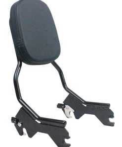 YHMOTO Respaldo desmontable en negro para pasajero para