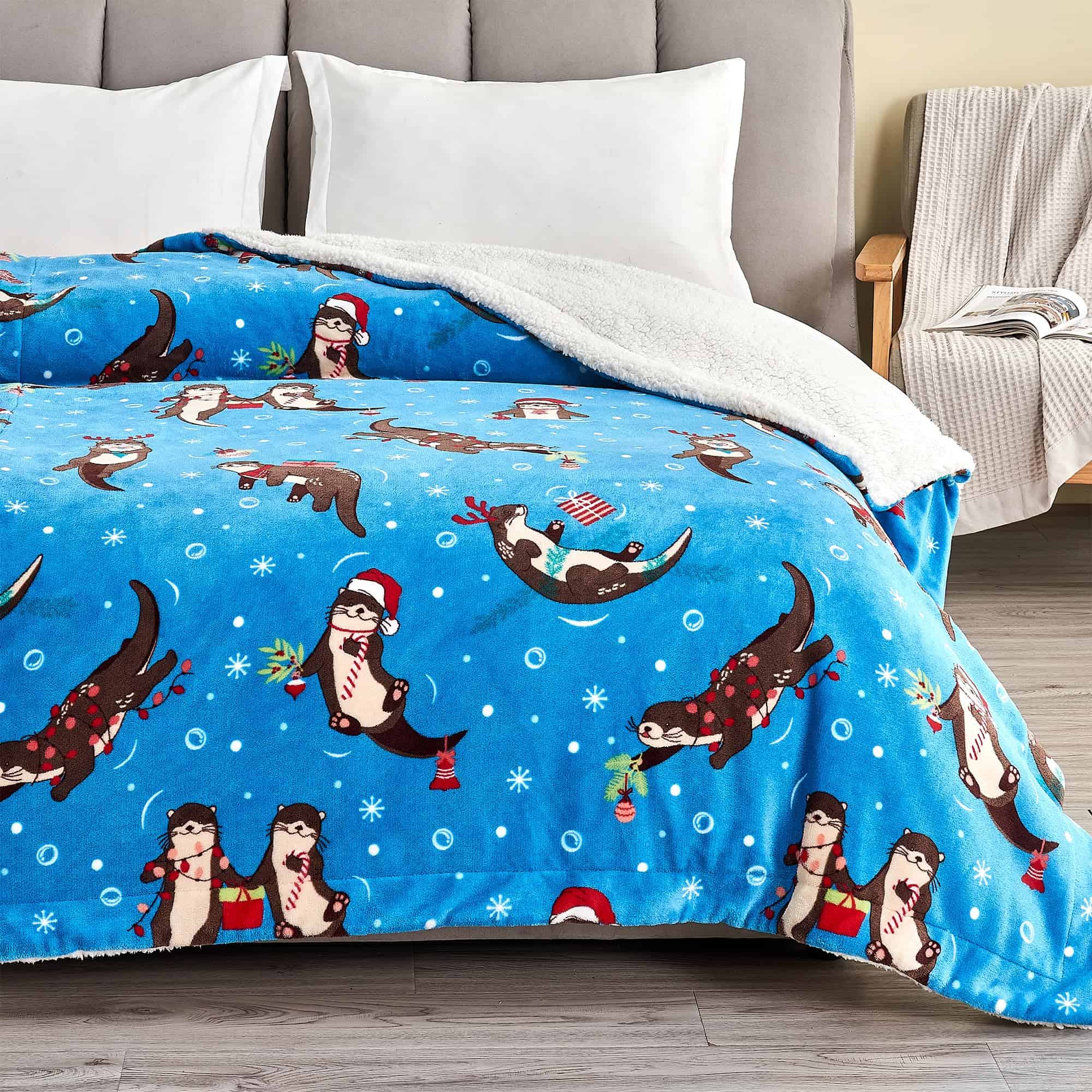 Manta de Tiro de 50" x 60" de Terciopelo Aterciopelado y