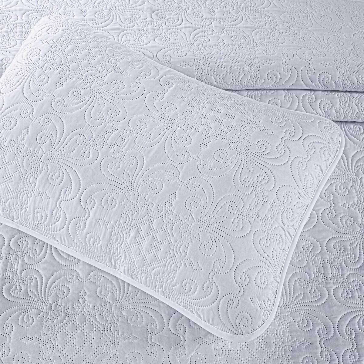 Chezmoi Collection Luca Juego de Colcha de 3 Piezas, Tamaño - Imagen 4