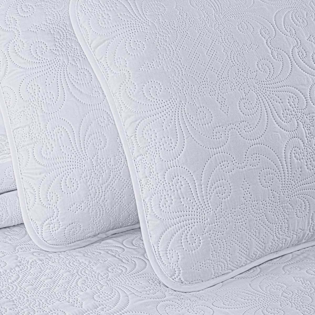 Chezmoi Collection Luca Juego de Colcha de 3 Piezas, Tamaño - Imagen 7