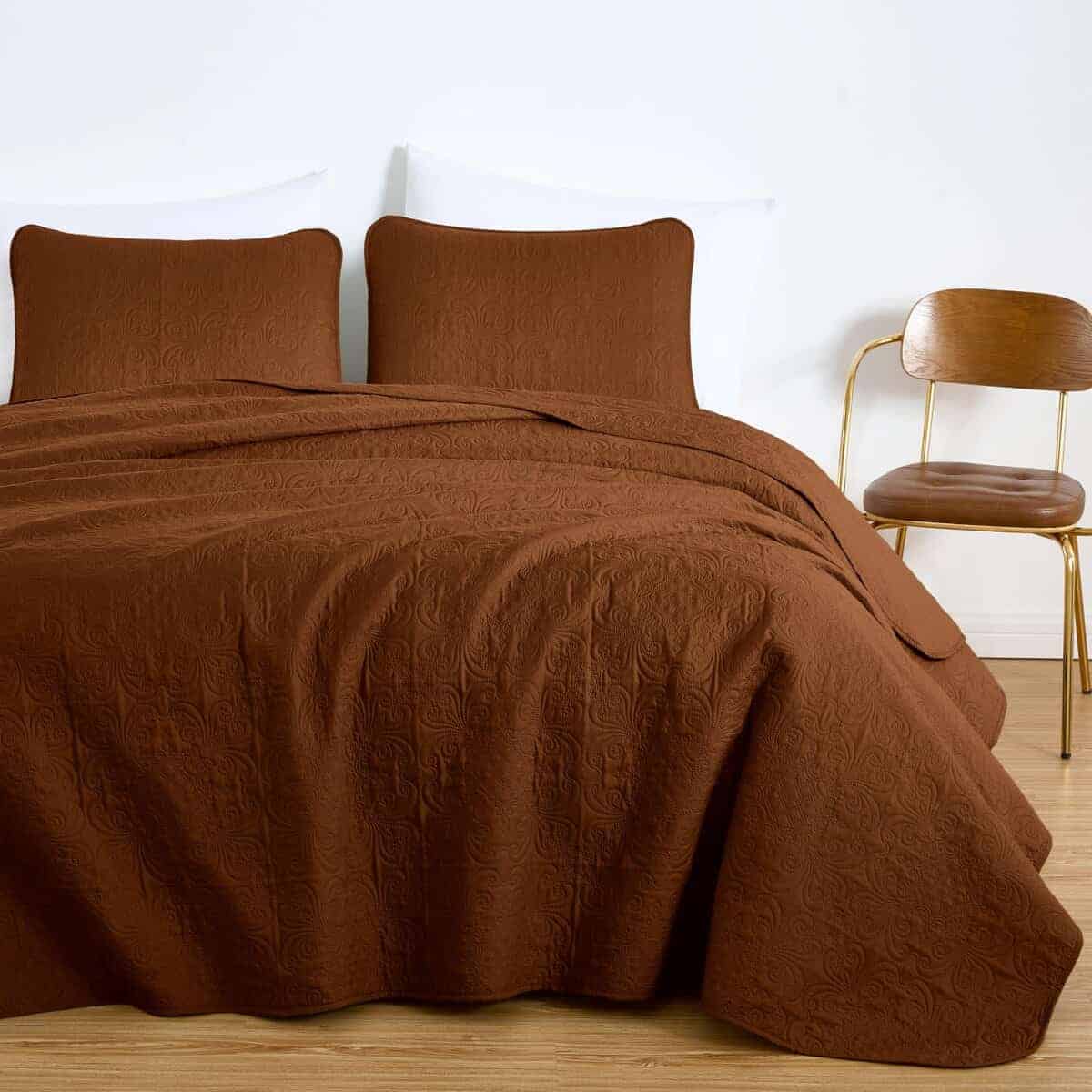 Juego de Colcha Sobredimensionada de 3 Piezas Chezmoi - Imagen 4