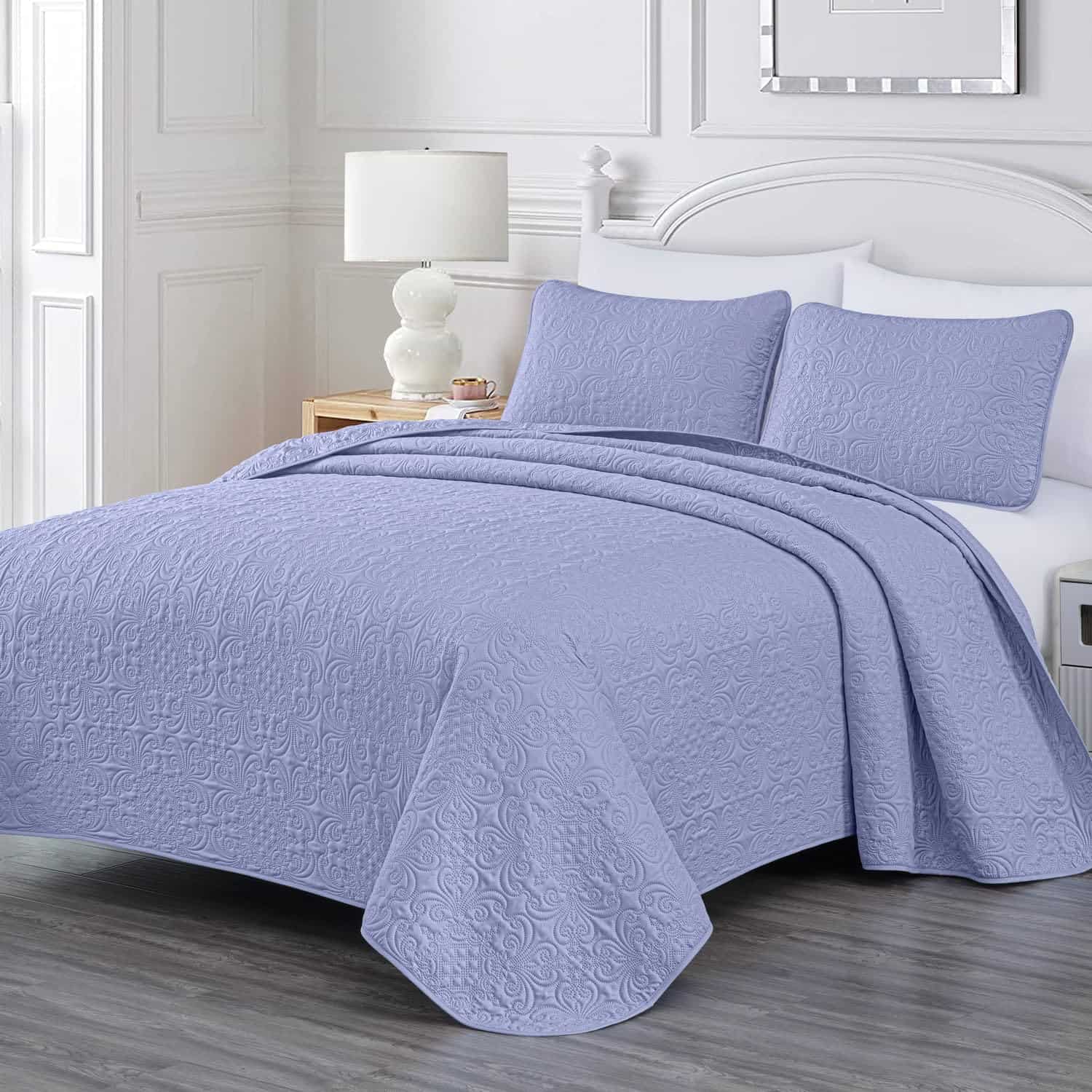 Set de Colcha Chezmoi Collection Luca de 3 Piezas, Tamaño - Imagen 3