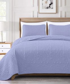 Set de Colcha Chezmoi Collection Luca de 3 Piezas, Tamaño