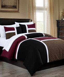 Chezmoi Collection Bernard Juego de 7 Piezas de Edredón