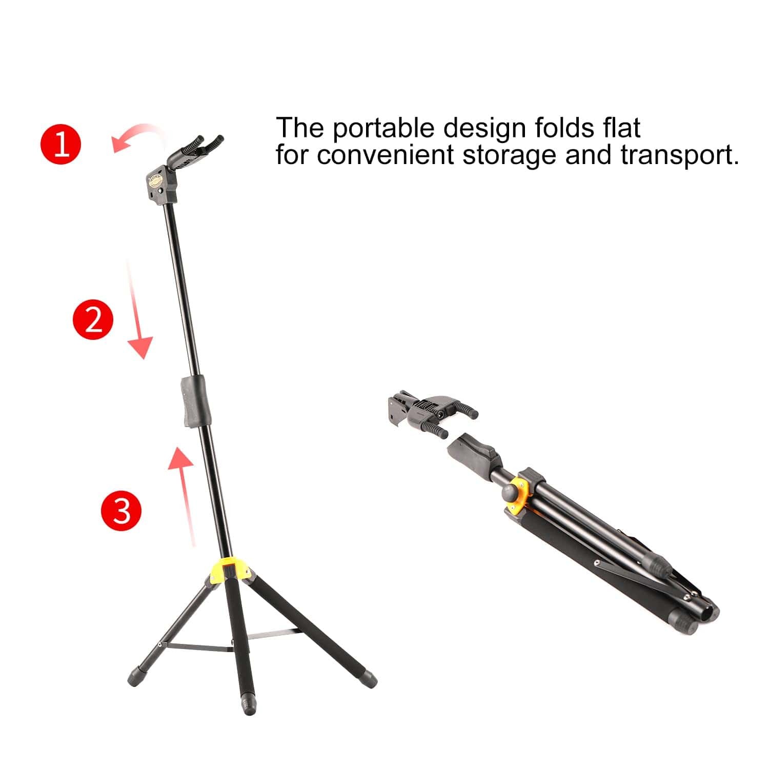 Soporte Multi-holder para Guitarra GHOSTFIRE Plegable - Imagen 7