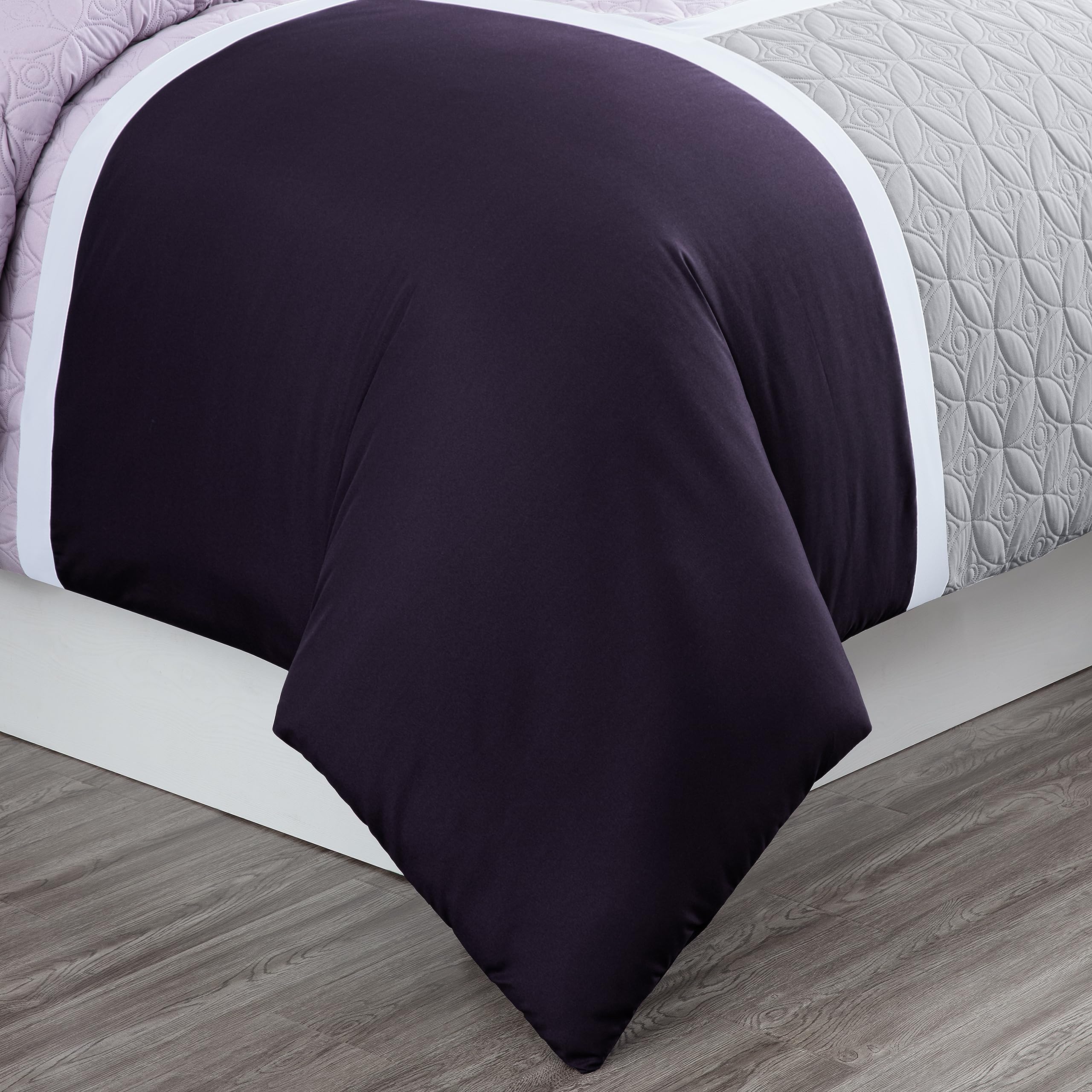 Chezmoi Collection Bernard 7-Pieza Juego de Cama King en - Imagen 9