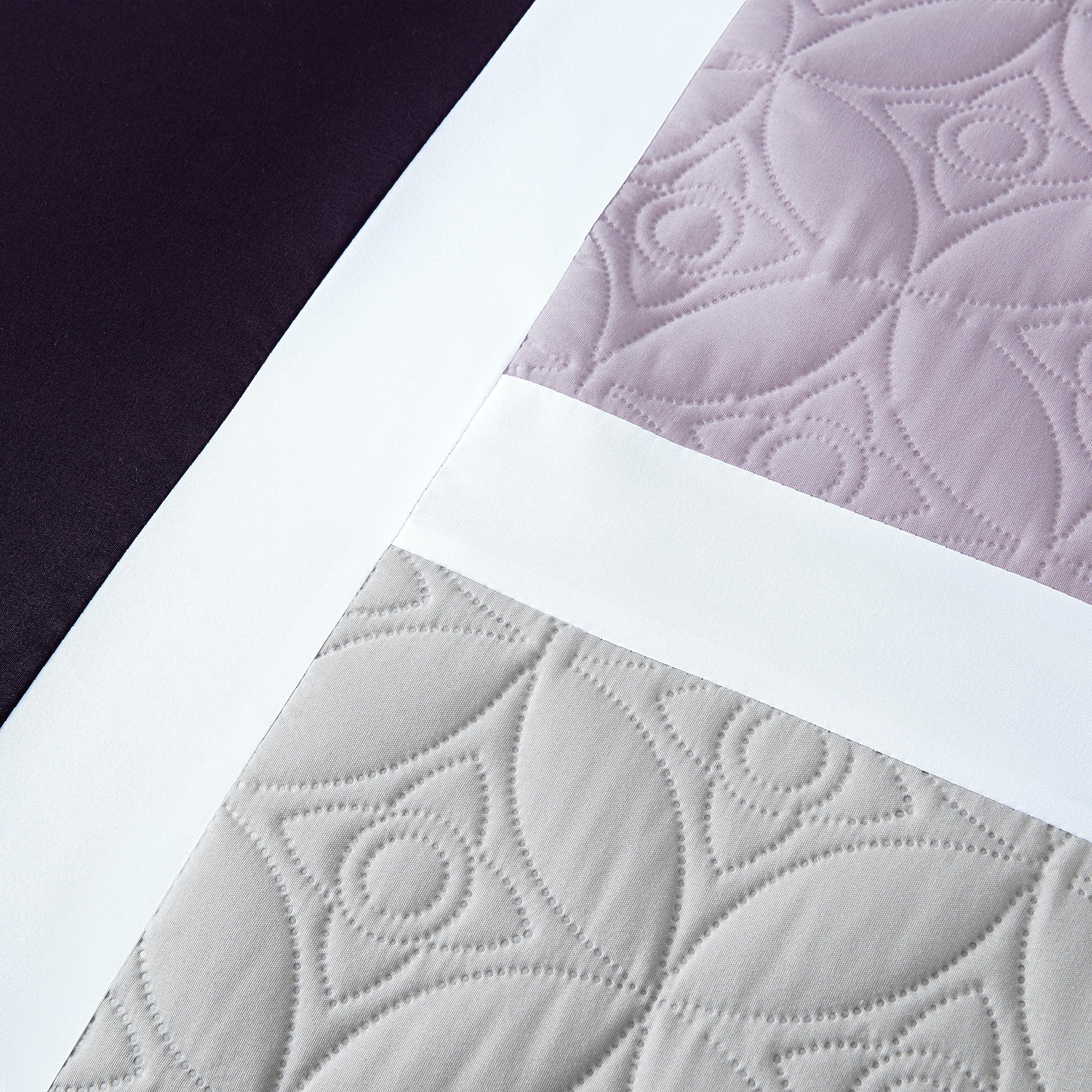 Chezmoi Collection Bernard 7-Pieza Juego de Cama King en - Imagen 5