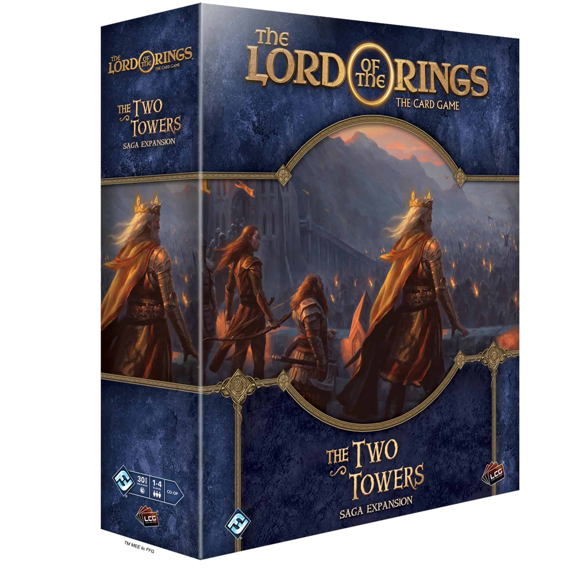 The Lord of The Rings The Card Game The Two Towers SAGA
