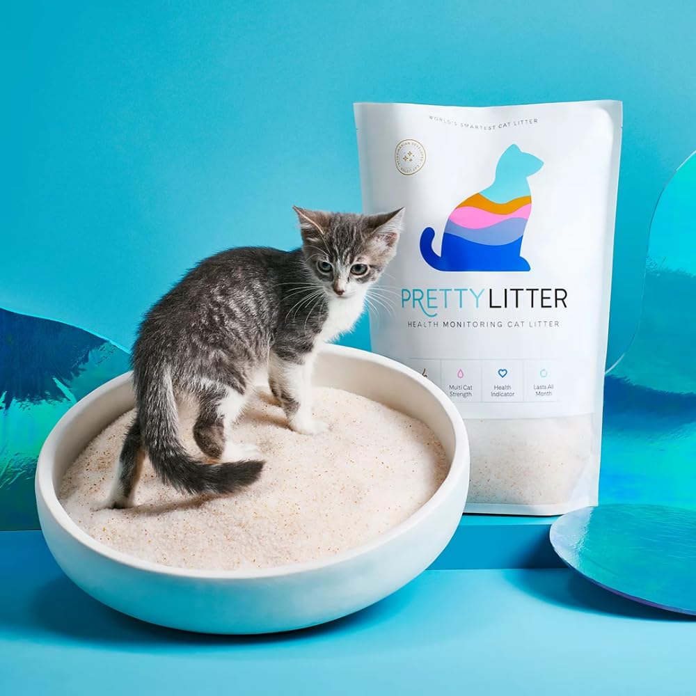 Arena para gatos Pretty Litter de monitoreo de salud para - Imagen 4