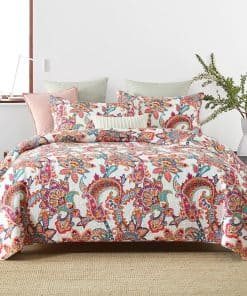 Juego de Colcha de Algodón Wistown, Cubrecama y Edredones