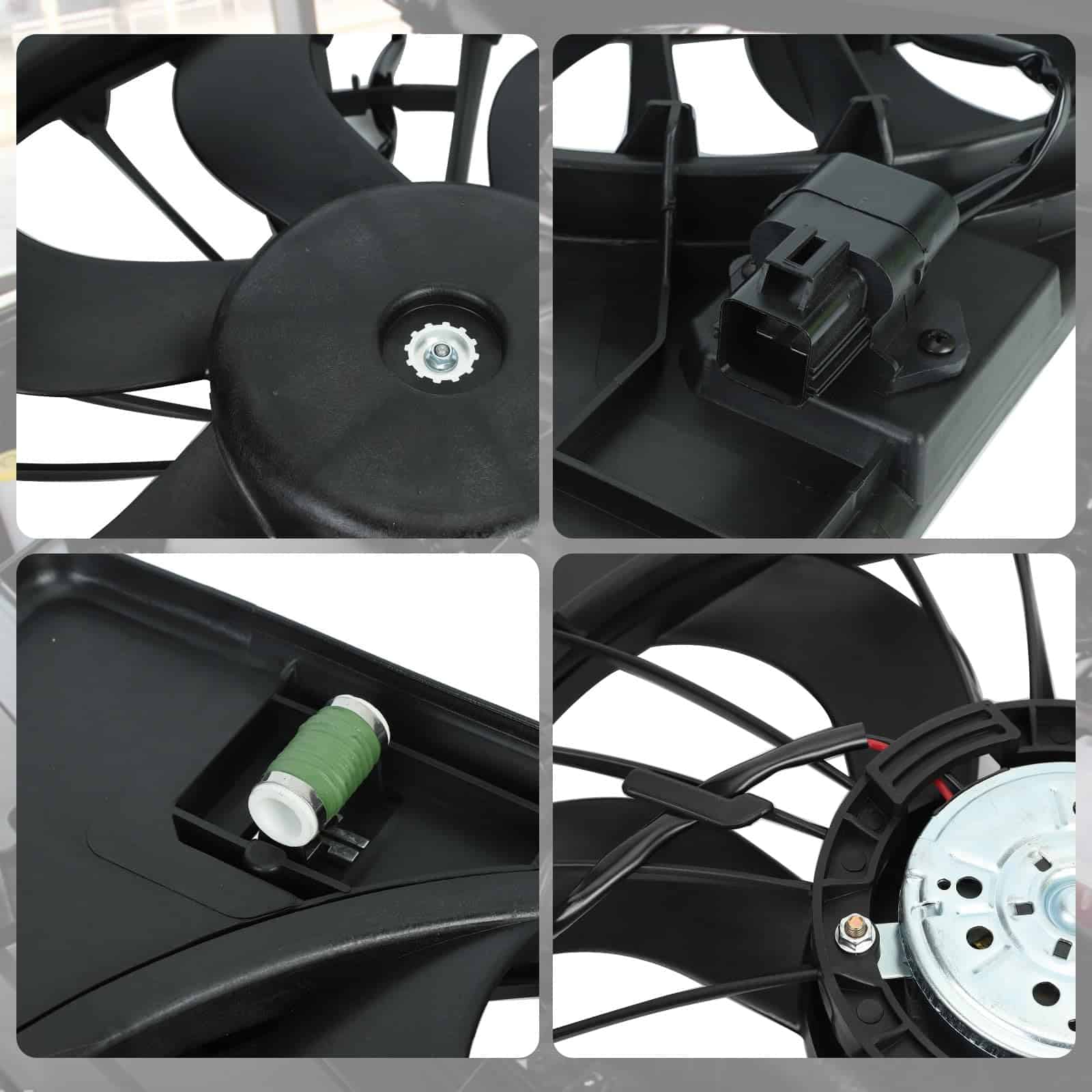 Ensamblaje de Ventilador de Radiador de Enfriamiento de - Imagen 4