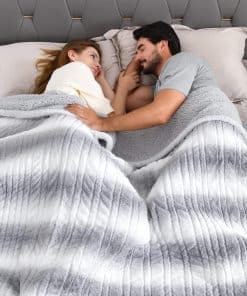 Manta Eléctrica Bearhug Tamaño King, 100" x 90" con Control