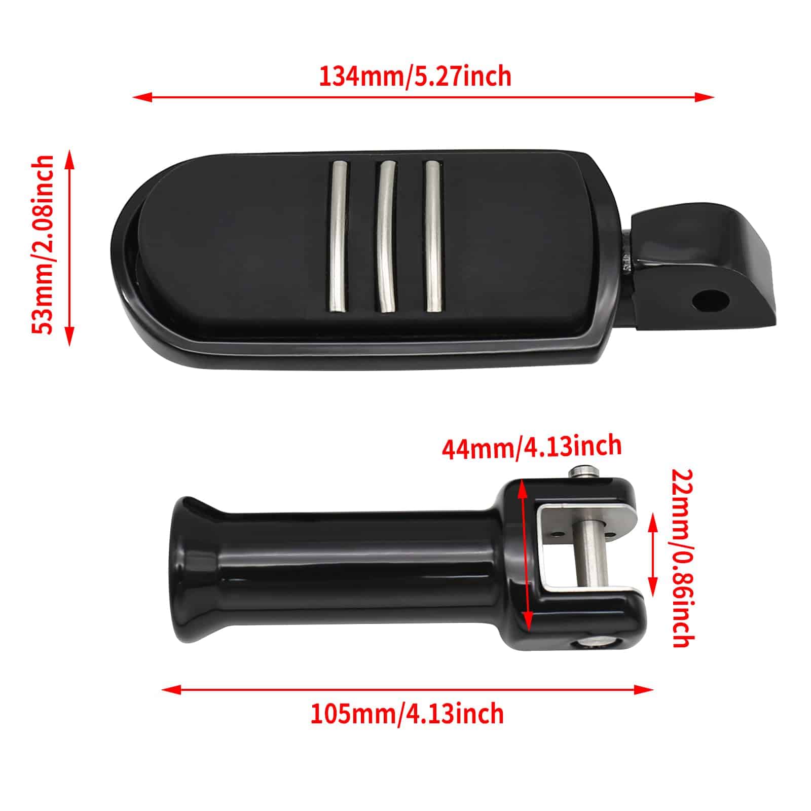 Kit de Montaje de Reposapiés para Motocicleta para Modelos - Imagen 4