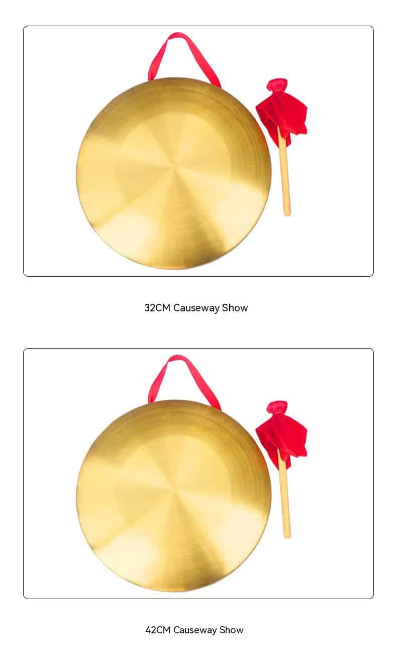Gong chino, Instrumento de percusión tradicional chino para - Imagen 8
