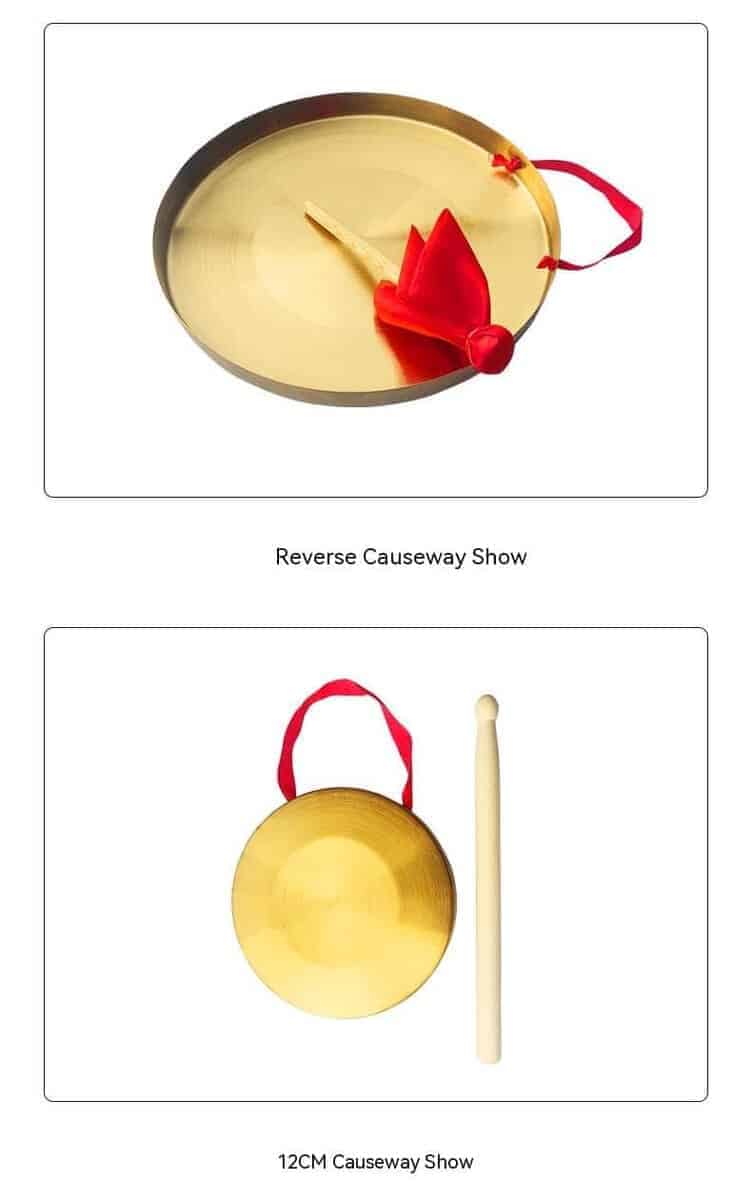 Gong chino, Instrumento de percusión tradicional chino para - Imagen 6