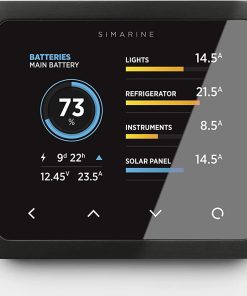 Sistema de Monitor de Batería Simarine Pico Azul Set,