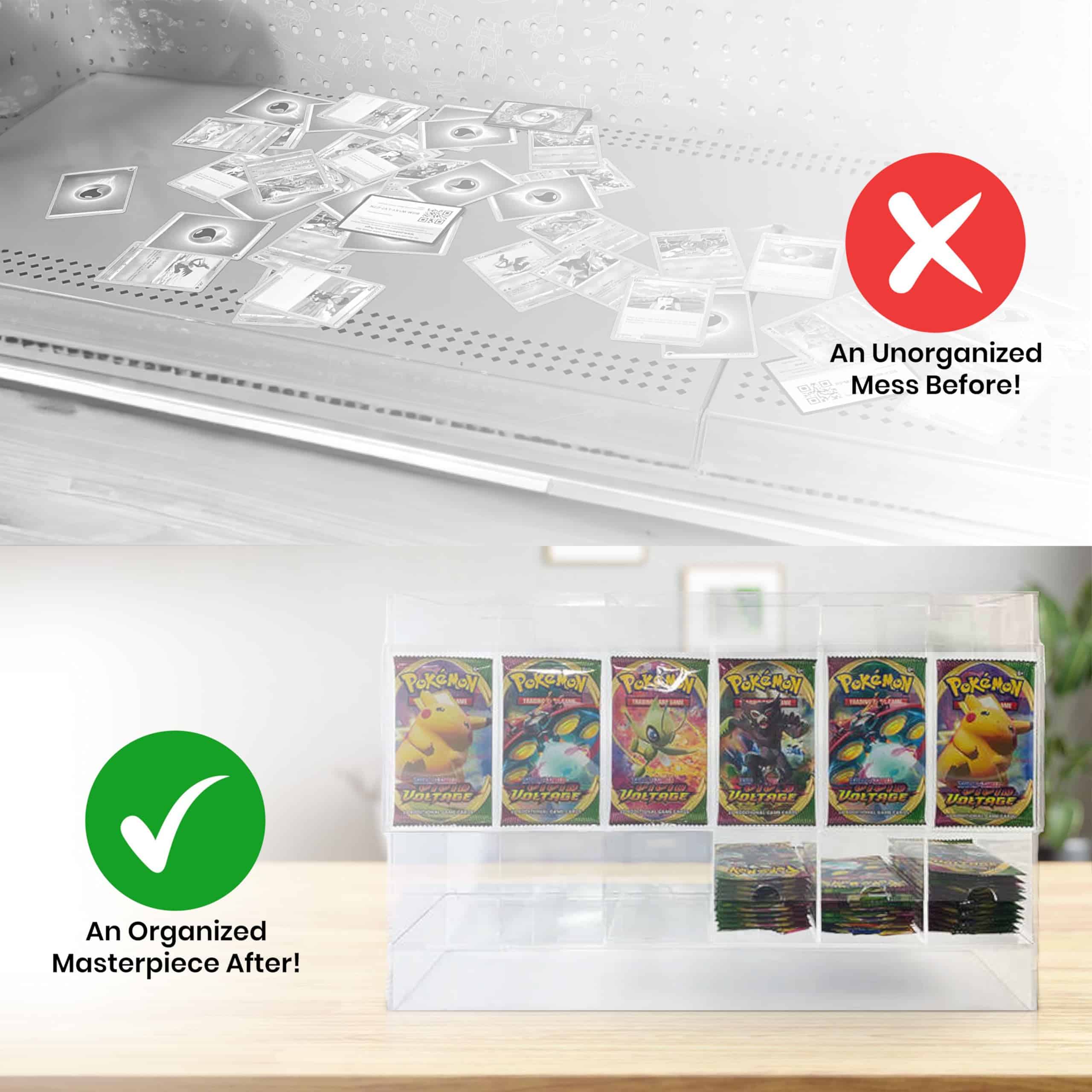 Dispensador de 6 ranuras de acrílico para paquetes de - Imagen 7