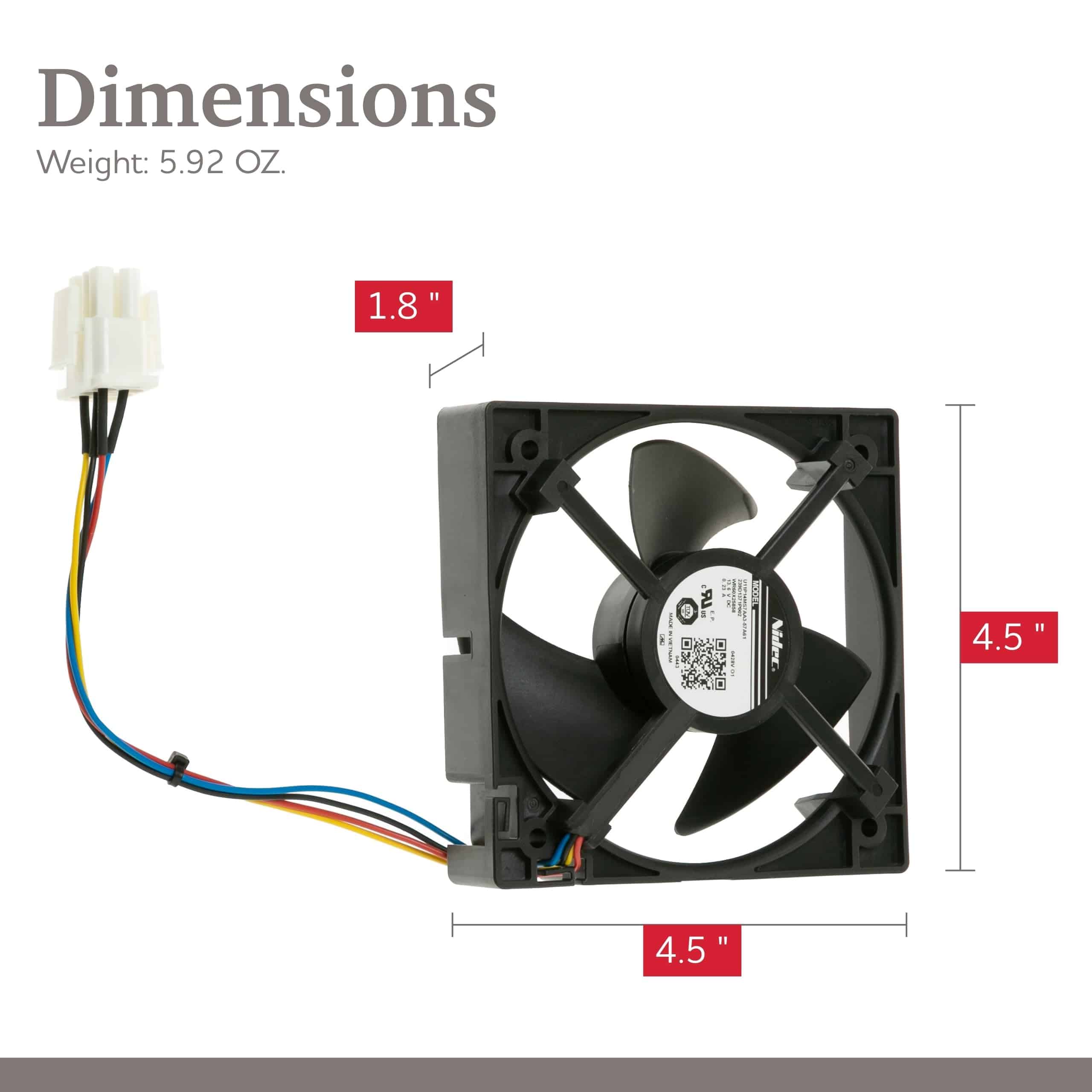 Motor del ventilador evaporador de repuesto Parts Master - Imagen 7