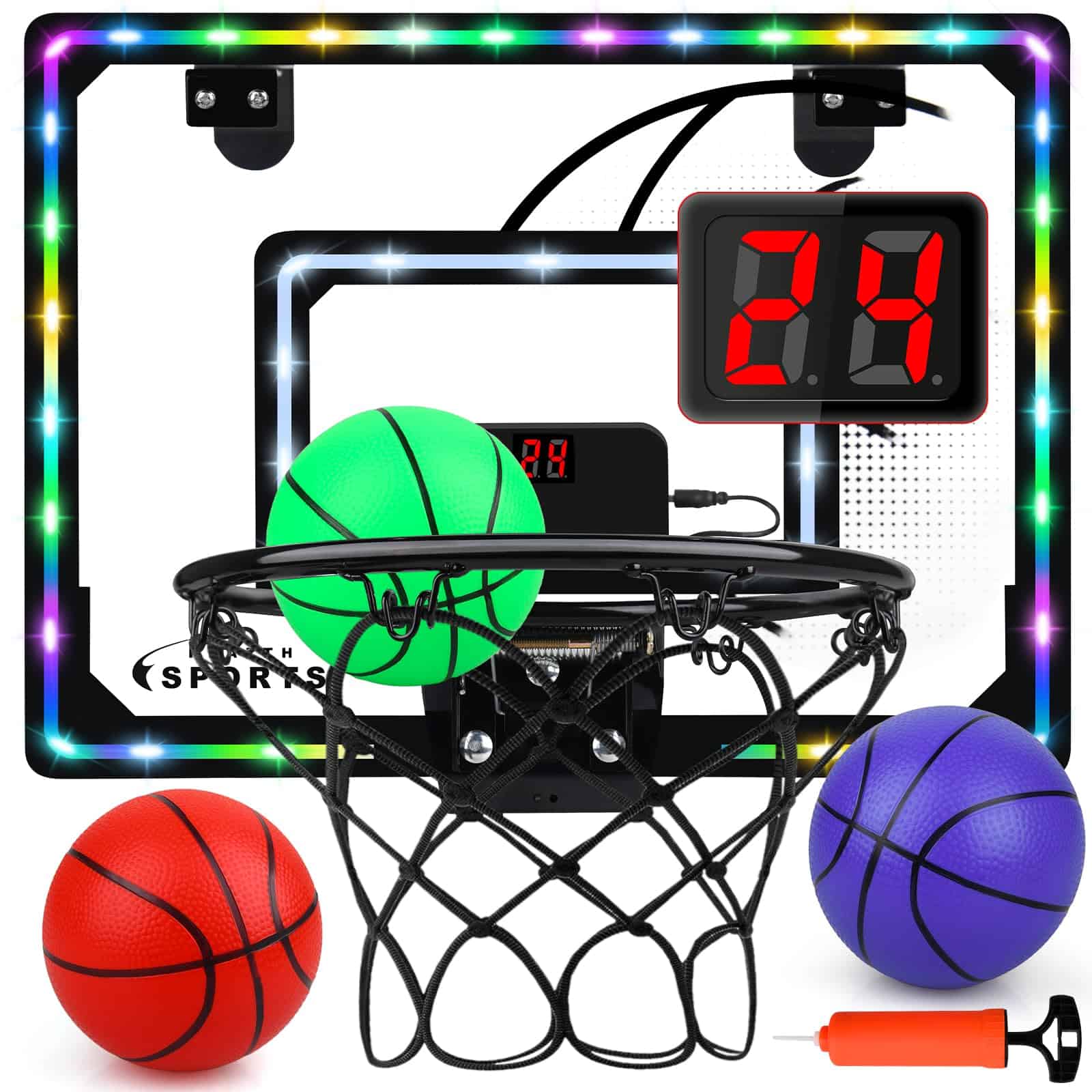 Aro de Baloncesto Interior para Niños, Aro de Baloncesto