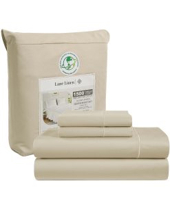 Juego de sábanas de algodón egipcio Lane Linen tamaño King