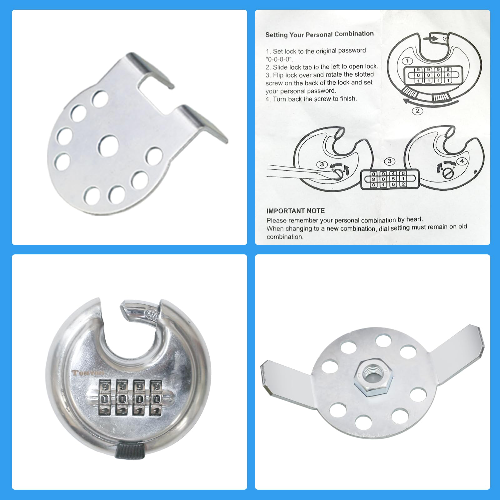 Soporte de Montaje de Doble Tanque de Propano para RV con - Imagen 7