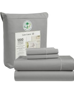 Juego de sábanas de algodón egipcio 100% de Lane Linen