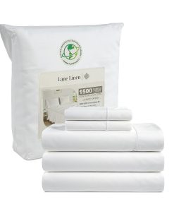 Juego de Sábanas Divididas Lane Linen 100% Algodón Egipcio