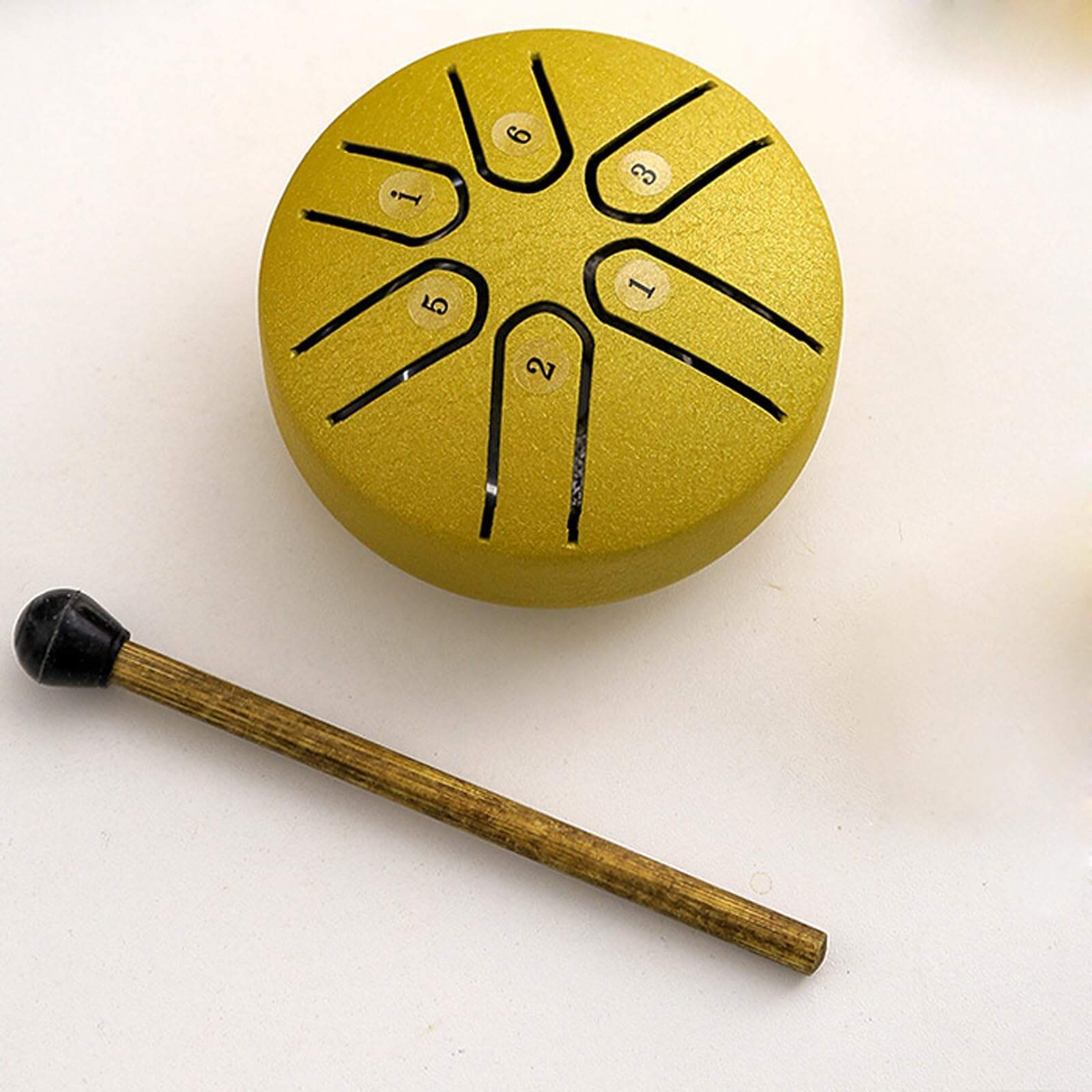 Steel Tongue Drum 3 Pulgadas, Instrumento de Percusión