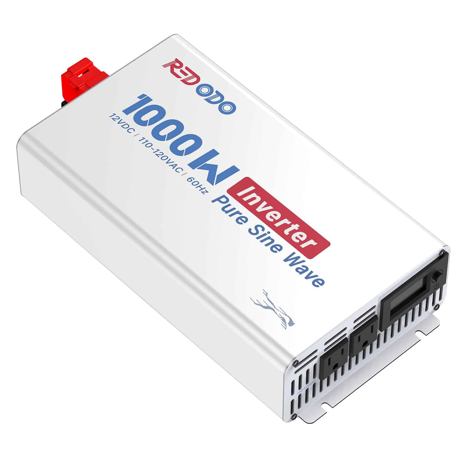 Inversor de Onda Senoidal Pura Redodo 1000W Convertidor DC