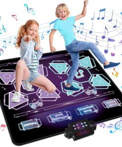 Tapete de Baile Doble MAVREC Toys para Niños, Juguetes para