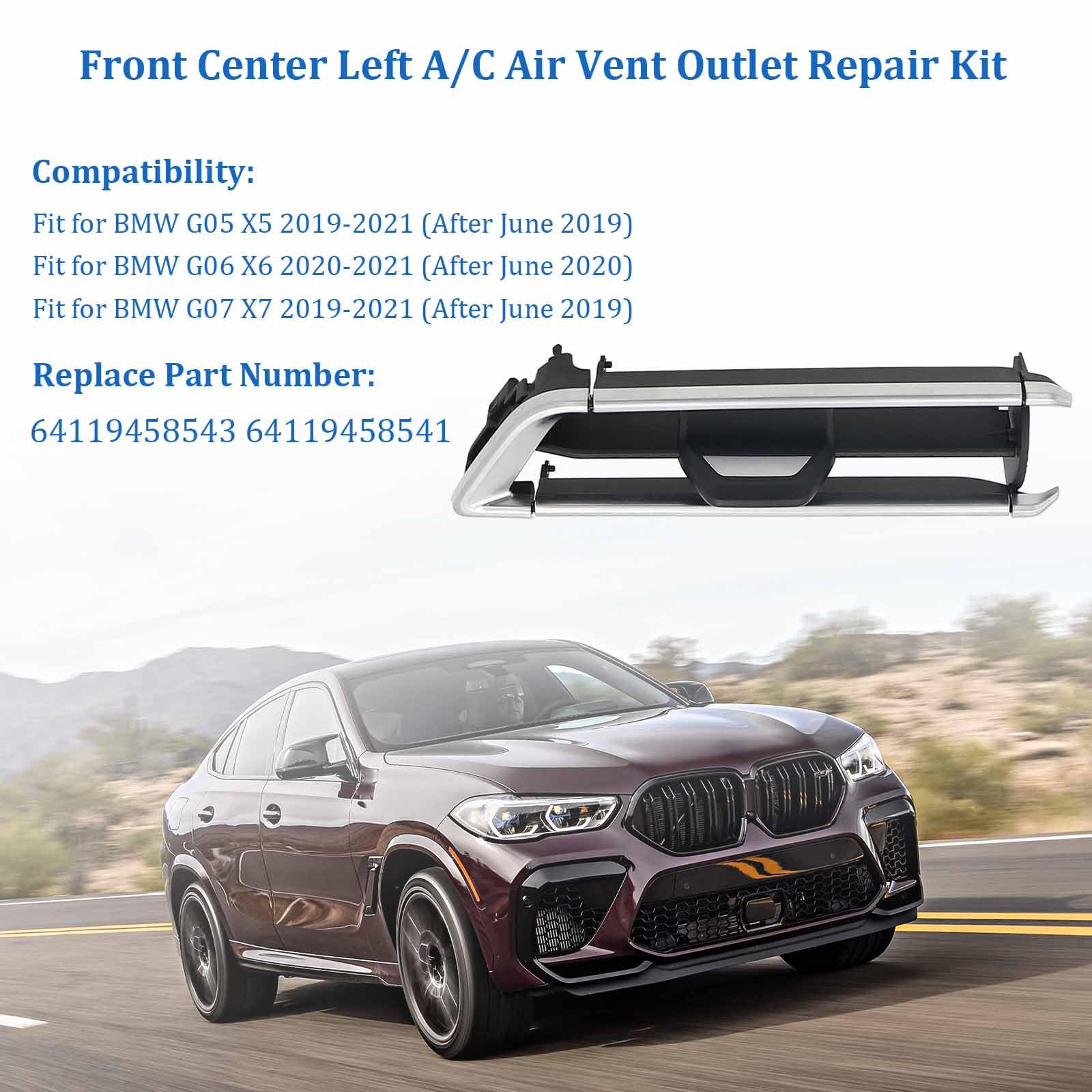 Kit de Reparación de Salida de Aire Acondicionado del - Imagen 3