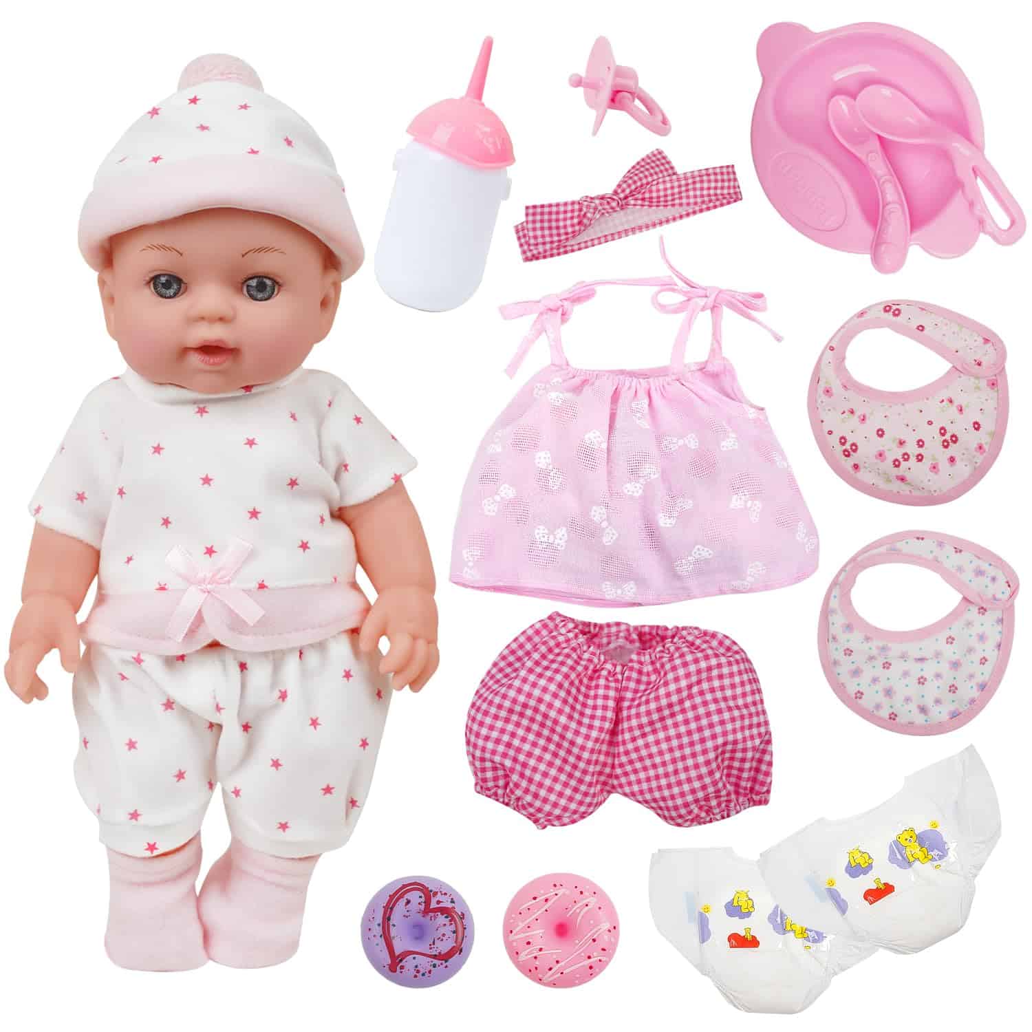 Conjunto de 12 muñecas recién nacidas Mire & Mire de 12