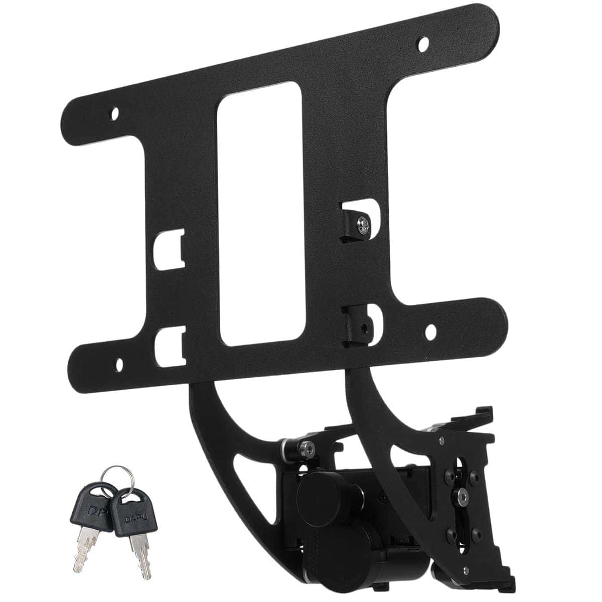 Soporte de placa de licencia delantera ajustable Aumotop