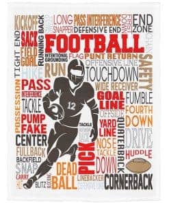 Manta de Fútbol SXCHEN 60" x 80" Mantas Esponjosas para