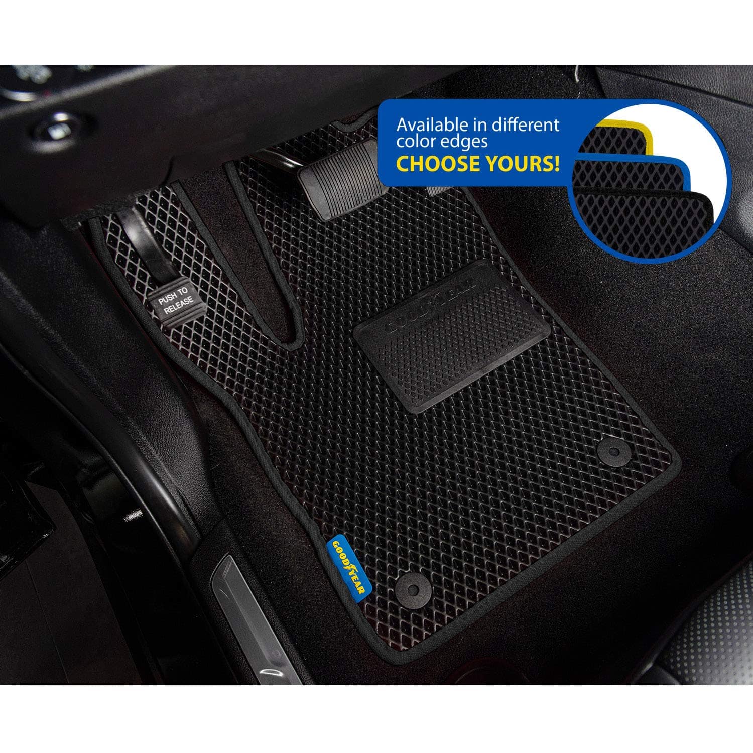 Cubiertas de piso a medida Goodyear para Jeep Grand - Imagen 6