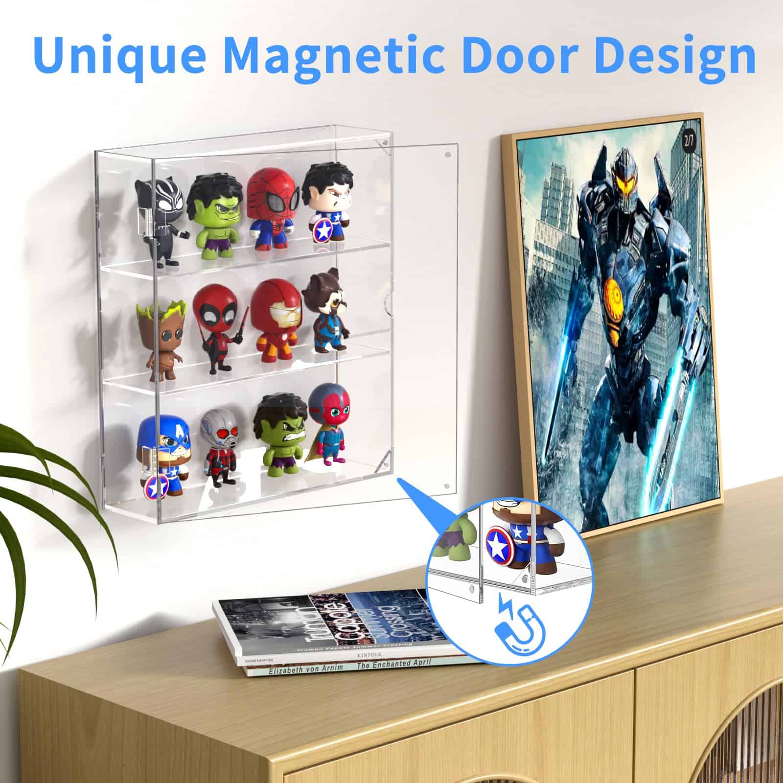 Estuche de exhibición acrílico AITEE para mini figuras - Imagen 4