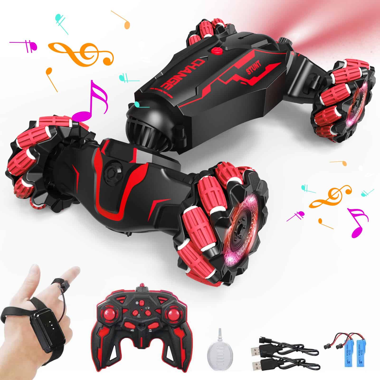 LOOZIX Coche RC de Acrobacias con Sensor de Gestos