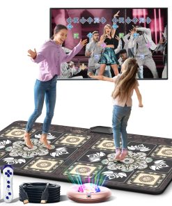 Tapete de Baile HAPHOM Tik-Tok para TV, Colores Navideños